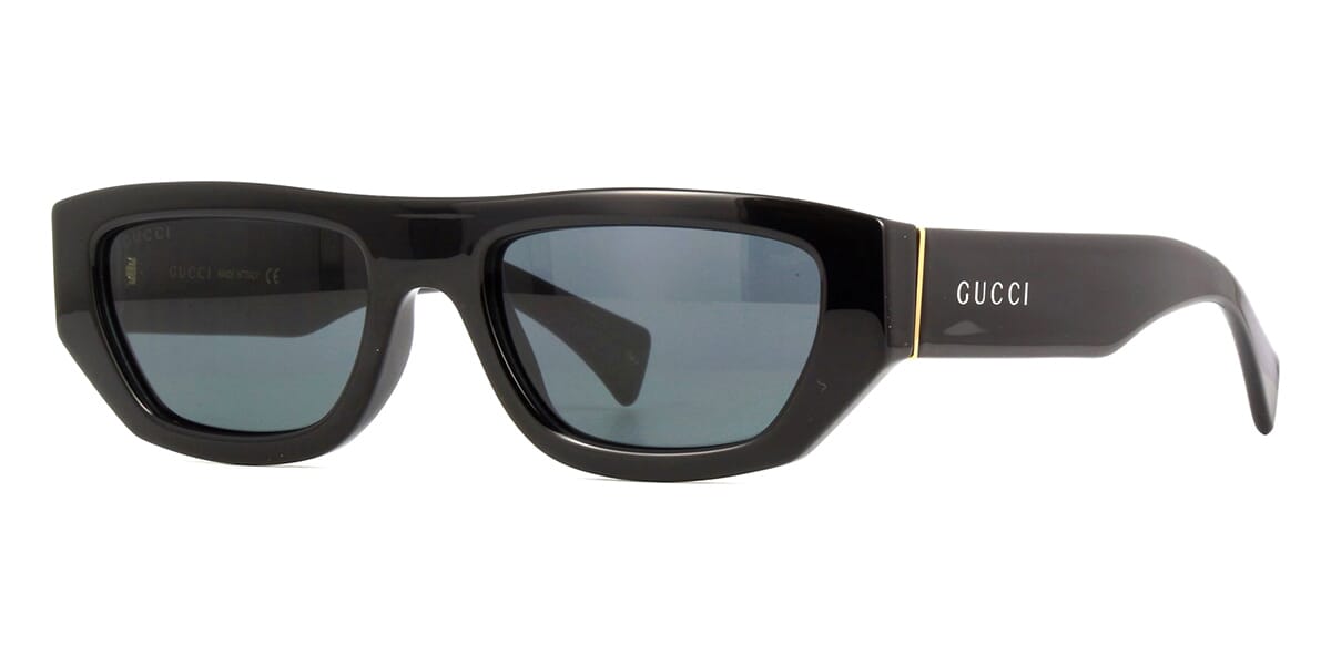 Gucci Eyewear oversized square-frame sunglasses | Black | MILANSTYLE.COM